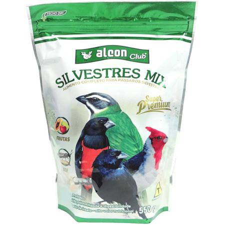 Farinhada Para Pássaros Silvestres Alcon Club 200g - Solos Agropet