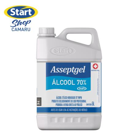 Imagem de Alcool 70% liquido start 5l