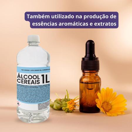 Imagem de Álcool De Cereais 1 Litro + Laudo