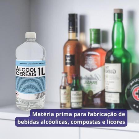 Imagem de Álcool De Cereais 1 Litro + Laudo