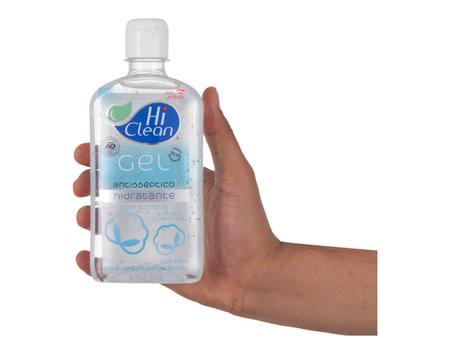 Álcool em Gel 70% Antisséptico - 500ml Hi Clean - Álcool em Gel para as  Mãos - Magazine Luiza