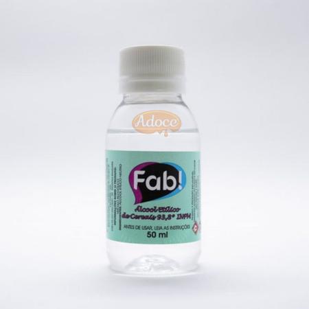 Imagem de Álcool etílico de cereais p/decoração 50ml fab