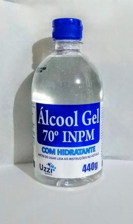 Imagem de Álcool Gel Antisséptico 70% Uzzi 500 ml com Hidratante
