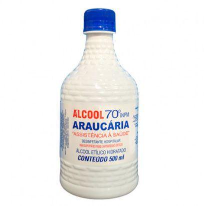 Imagem de Álcool Líquido 70% Araucária - 500ml
