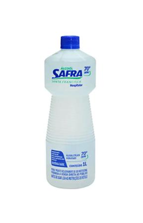 Imagem de Alcool Liquido Safra Litro 70 Etilico