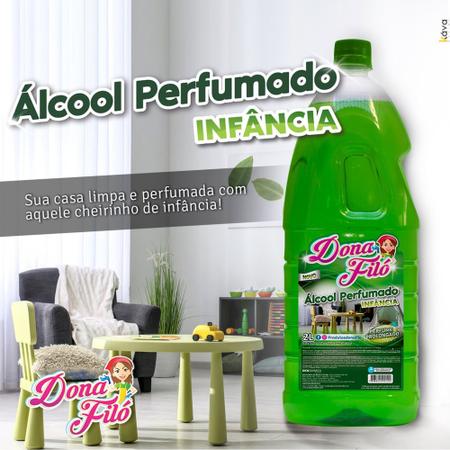 Imagem de Álcool Perfumado Infância - Dona Filó