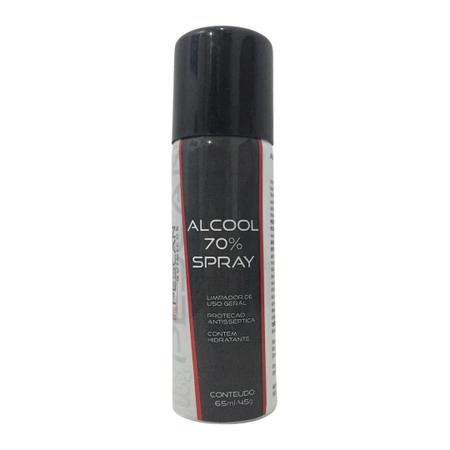 Imagem de Álcool Spray 70% Antisséptico Com Hidratante 65ml