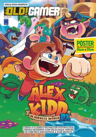 Imagem de Alex Kidd: Old Gamer - Pôster Gigante