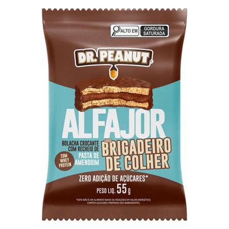 Alfajor (Cx com 12 unidades de 55g) - Dr Peanut