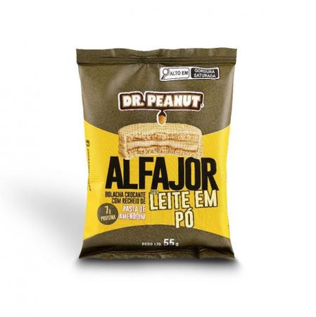 Alfajor Dr. Peanut (55G) - Sabor: Leite Em Pó - Alfajor - Magazine