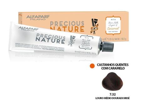 Imagem de Alfaparf Coloração Precious Nature Hair Color 7.32 60 Ml