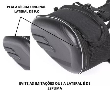 Imagem de Alforge PARA MOTO  58L lateral rigida premium luxo + capas