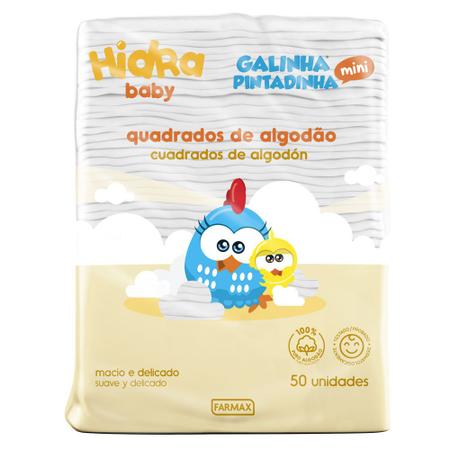 Imagem de Algodão Quadrado Hidrababy - Galinha Pintadinha