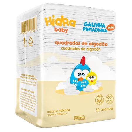 Imagem de Algodão Quadrado Hidrababy - Galinha Pintadinha