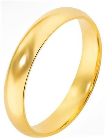 Alianças Ouro Casamento Banhada 18k Anatômica Tradicional - Jewelery -  Aliança - Magazine Luiza