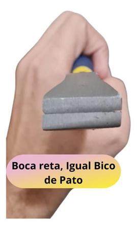 Imagem de Alicate Bico De Pato Serrilha Para Cortar Vidro Fácil Rápido