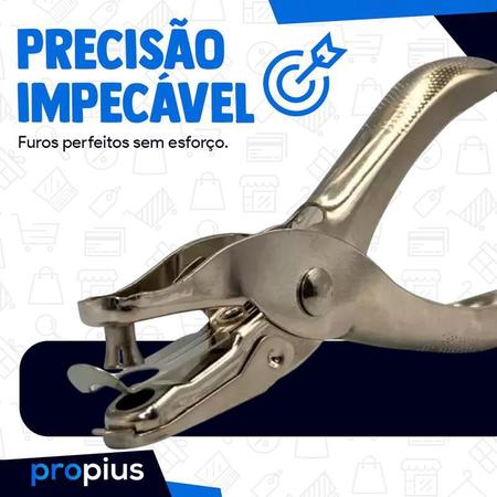 Imagem de Alicate Furador Papel 6Mm Perfurador Eva Profissional