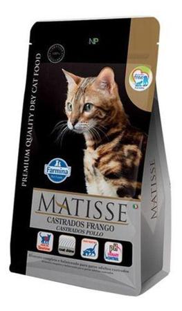 Imagem de Alimento Matisse Premium Quality Castrados Para Gato Adulto Sabor Frango Em Sacola De 7.5kg