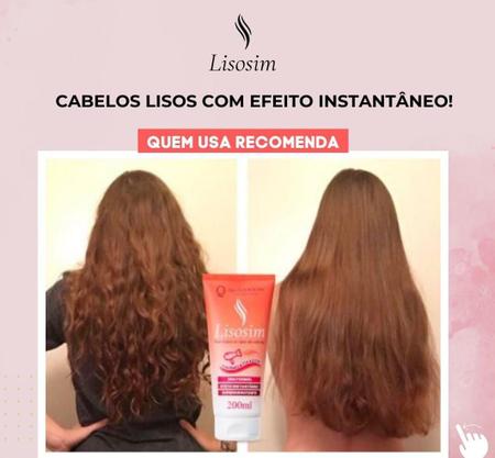 Imagem de Alisamento no Cabelo LISOSIM 200 ml - Compre 3 Leve 4