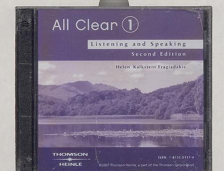 Imagem de ALL CLEAR 1 - LIST. &amp SPEAK CD(2)- 2ED.