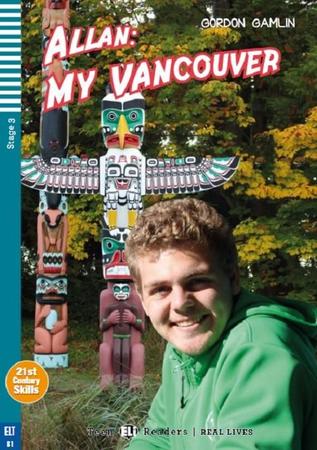 Imagem de Allan, My Vancouver - Hub Teen Readers/Real Lives - Stage 1 - Book With Audio Download - Hub Editorial