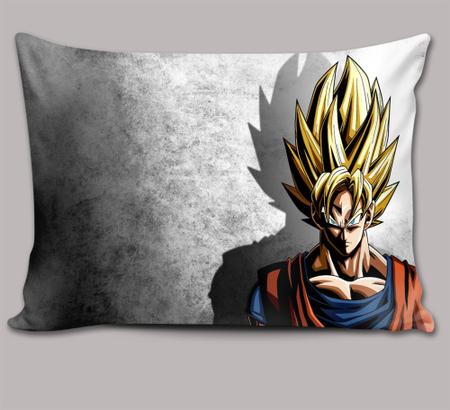 Almofada 27x37 Goku Super Sayajin Blue Kaioken Dragon Ball