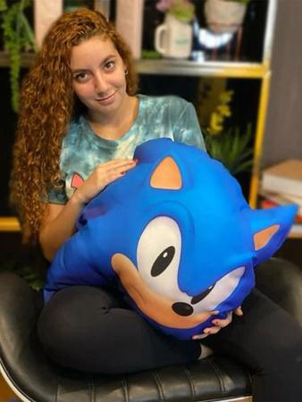 Almofada Veludo 3D Tails Time To Fly Sonic The Hedgehog™ ©Sega - bebrands  oficial