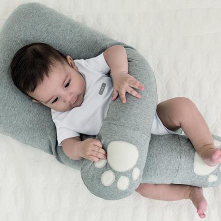 Imagem de Almofada Abraço Infantil Urso Hug Cinza Claro (0 a 12 Meses) - A2023