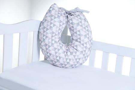 Imagem de Almofada de Amamentação Para Bebê Recem Nascido Travesseiro Menino Menina 100% Algodão