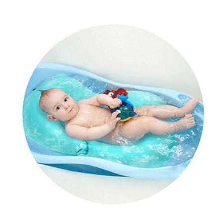 Imagem de Almofada de Banho para Bebê Azul Buba Baby