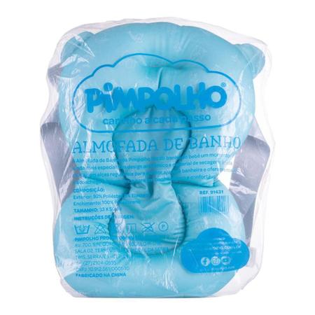 Almofada De Banho Para Bebê Azul Origami - Pimpolho Imagem de Almofada De Banho Para Bebê Azul Origami - Pimpolho
