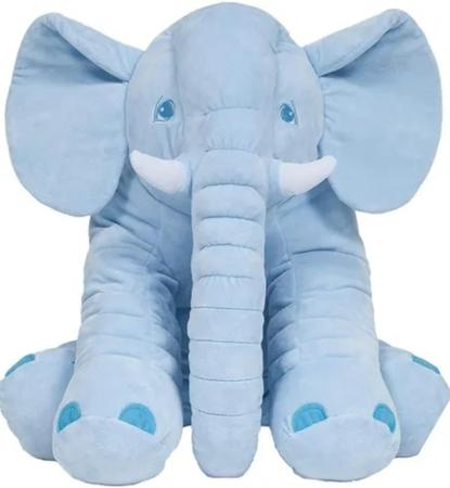 Imagem de Almofada Elefante Gigante 65cm Anti Alérgica Buba Original