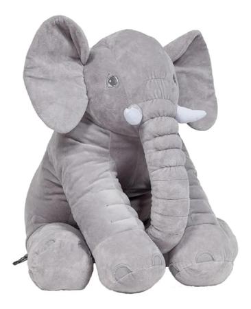 Imagem de Almofada Elefante Gigante 65cm Anti Alérgica Buba Original