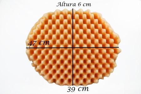 Imagem de Almofada Espuma Caixa De Ovo Anti Escaras 47 X 39 X 6 D33