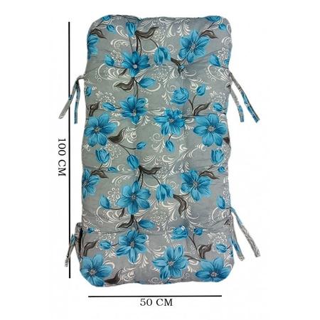 Almofada Futon 100x50 Decorativa P/ Cadeiras Espreguiçadeira - Buarque Confort Imagem de Almofada Futon 100x50 Decorativa P/ Cadeiras Espreguiçadeira