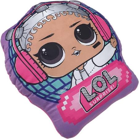 Imagem de Almofada Infantil LOL Beats 37cm x 40cm Lepper