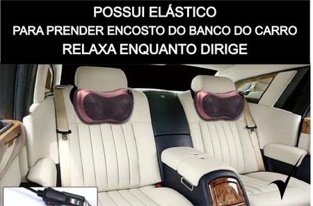 Imagem de Almofada Massageador Corporal Infravermelho Shiatsu Envio24h