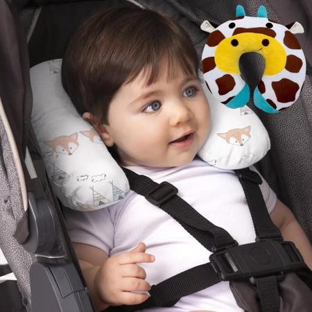 Imagem de Almofada para Cabeça Bebê Passeio Suporte Para Cabeça e Pescoço Segurança