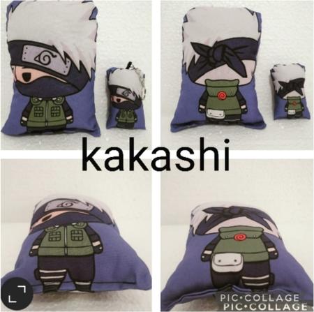 Chaveiro almofada Naruto, Sasuke, Itachi Uchiha, Minato, Kakashi