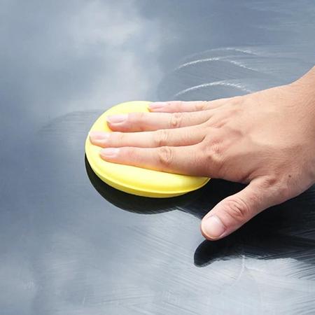 Imagem de Almofadas Redondas De Esponja De Espuma Para Polimento De Cera De Carro De Alta Densidade 10