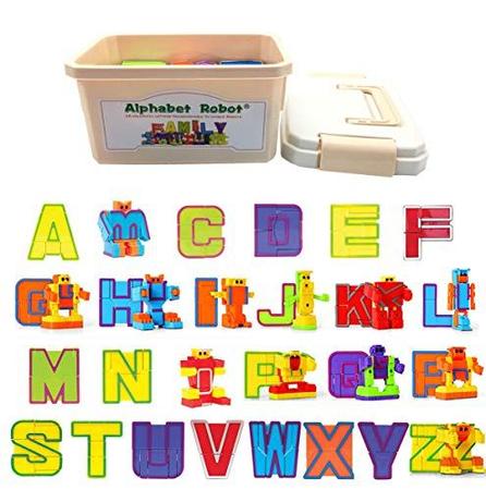 Alphabet Robots Transformers Action Figure Autobots Toys for Kids