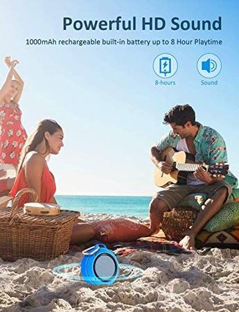 Imagem de Alto-falante Bluetooth à prova d'água ao ar livre