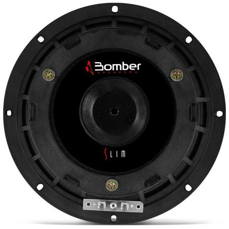 Imagem de Alto Falante Subwoofer Bomber Slim 8 Polegadas 200W RMS 4 Ohms Bobina Simples