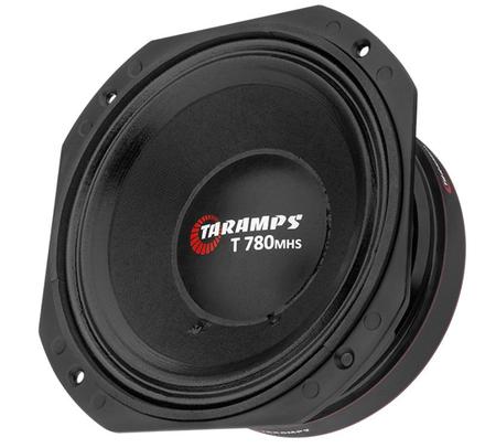 Imagem de Alto Falante Woofer Medio Grave Quadrado 8 Polegadas Taramps T 780 Mhs 4 Ohms 390 W RMS