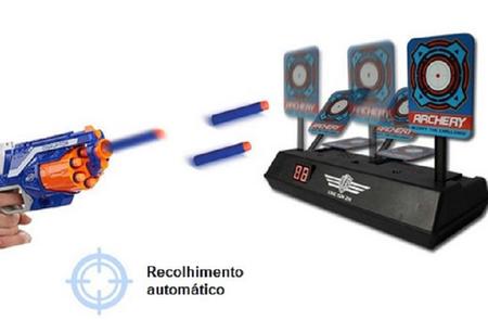 Brinquedo conjunto de armas nerf com alvo - TOYS - Lançadores de Dardos -  Magazine Luiza