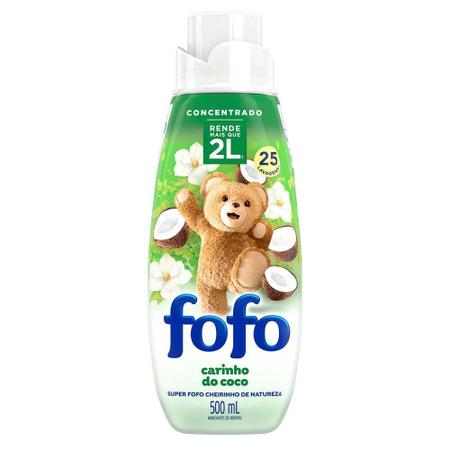 Imagem de Amaciante de Roupa Fofo Concentrado Super Cheirinho de Natureza 500ml