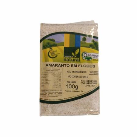 Imagem de Amaranto em Flocos Orgânico 100g - Saúde e Sabor