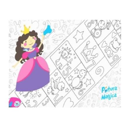 Amarelinha da Princesa - Pintura Mágica