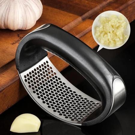 Amassador Alho Em Inox Ferramenta Prática Culinária - Amassador De Alho Imagem de Amassador Alho Em Inox Ferramenta Prática Culinária