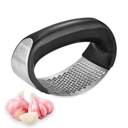 Amassador Espremedor Triturador De Alho Manual Cozinha Inox - Correia Ecom Imagem de Amassador Espremedor Triturador De Alho Manual Cozinha Inox